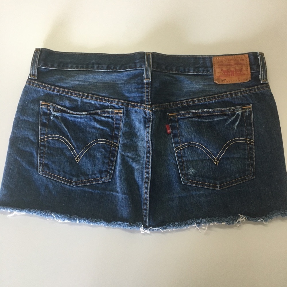 Levi’s 501 mini skirt